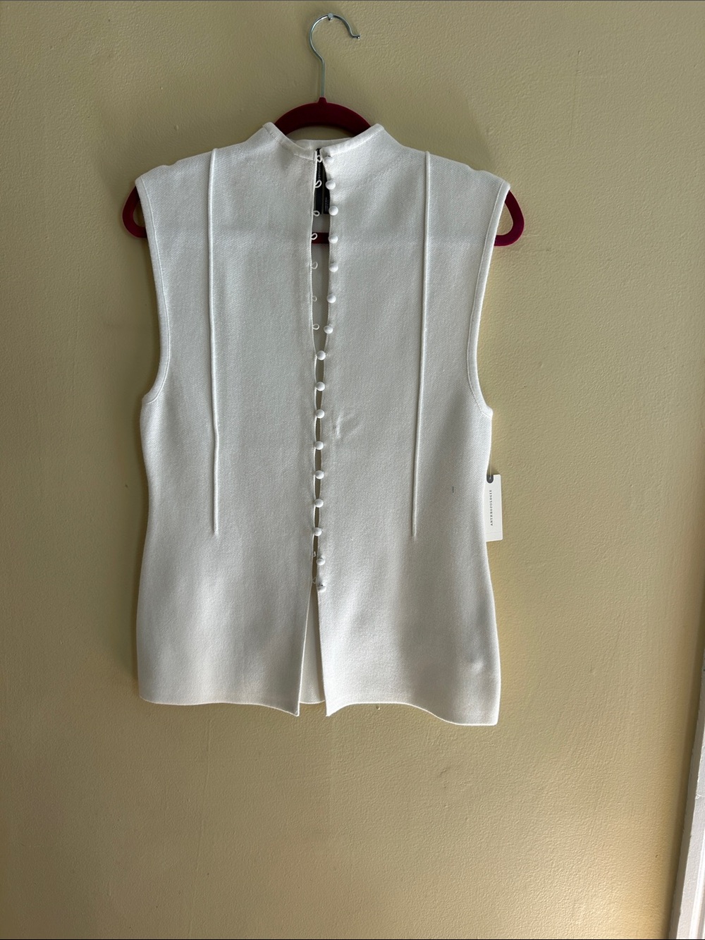 NWT Anthropologie sweater vest